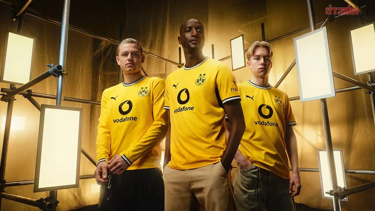 PUMA Unveils Borussia Dortmund Home Jersey for Next Season, to Debut in Final Home Match