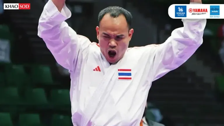 Theerawat Wins Bronze in Karate at 2026 Asian Games