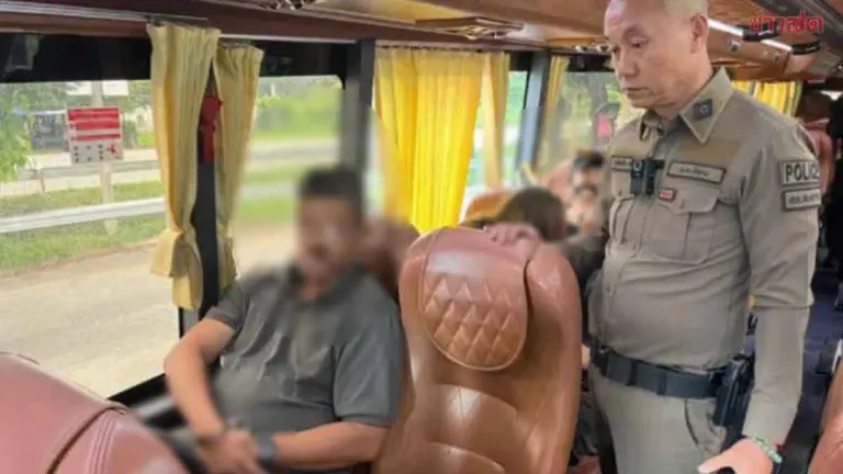 Man Caught With Methamphetamine On Bangkok-Chiang Mai Bus