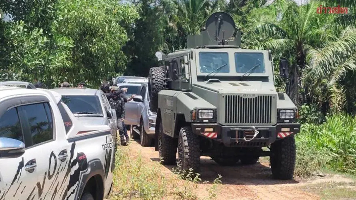 Police Clash With Armed Suspect in Tak Bai; Two Officers Killed