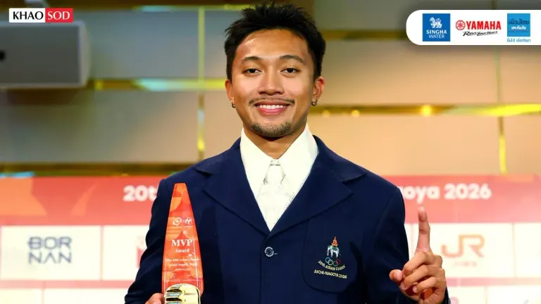 Thai Sprinter Bhuphipol Wins 2026 Asian Games MVP Award