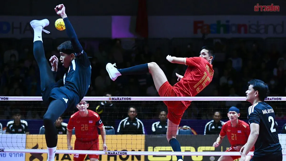 Thailand Men's Rattan Ball Team Wins 37th King's Cup Title