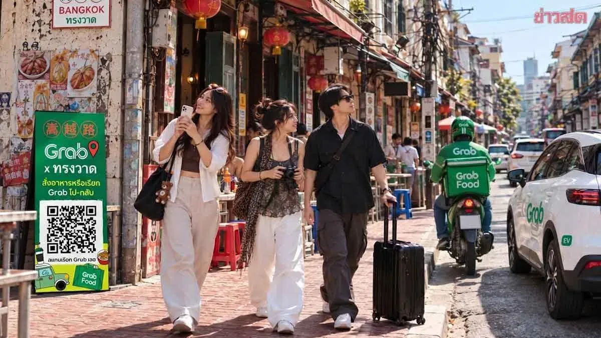 Chinese Tourist Ride-Hailing Demand Surges 75% in Thailand
