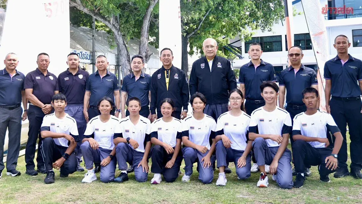 Thailand Sailing Team Preps for Asian Games With AI Support