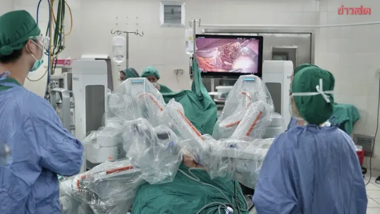World First! Chiang Mai University Medical School Successfully Performs Robot-Assisted Liver Surgery from Living Donor