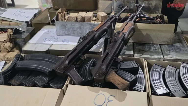 Navy And Trat Police Bust International Arms Smuggling Ring