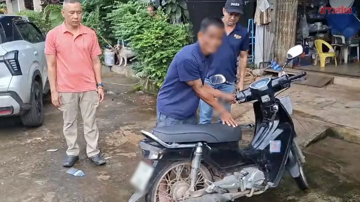Man Arrested for Stealing Motorcycles Across Province