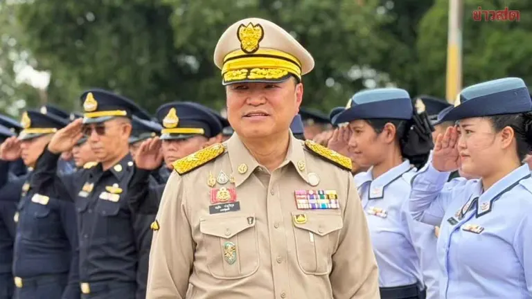 PM Anutin Visits Royal Thai Air Force Base, Unveils Five Military Policies