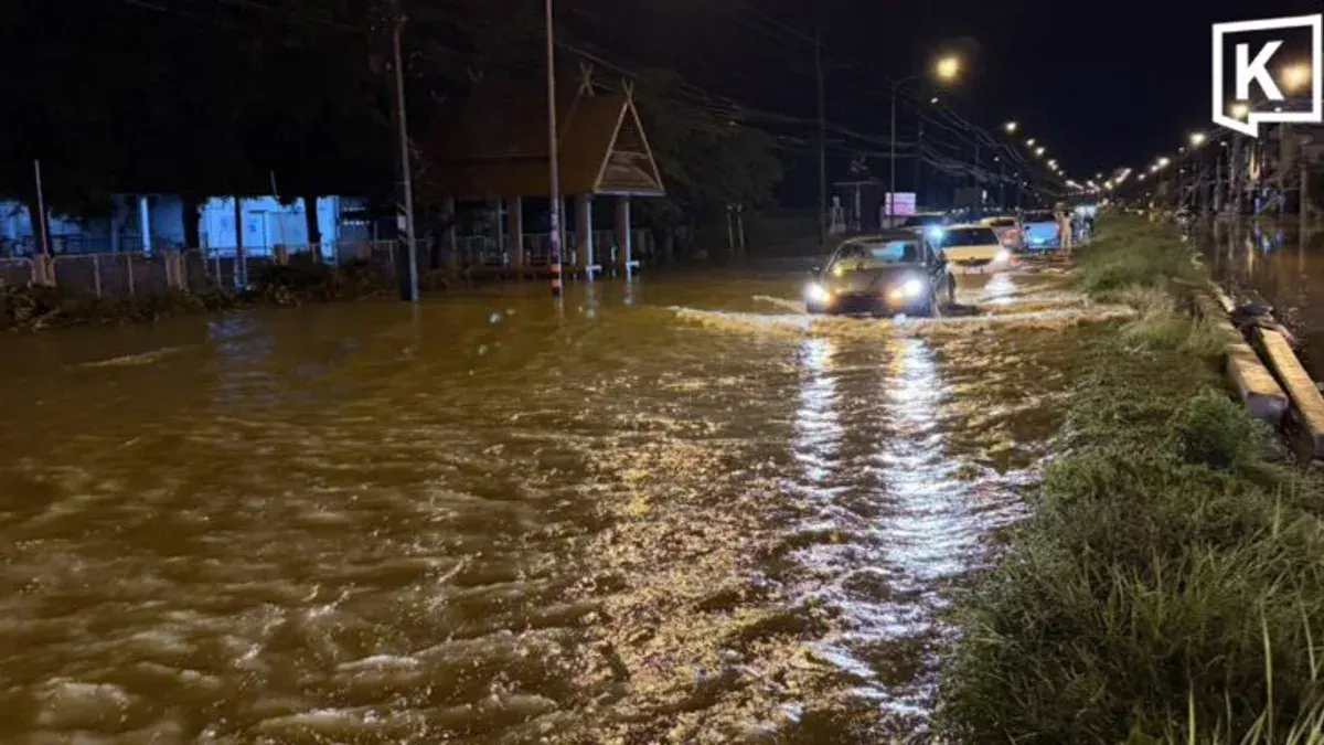 Thoeng District Warns Residents as Water Level Tops 7 Metres