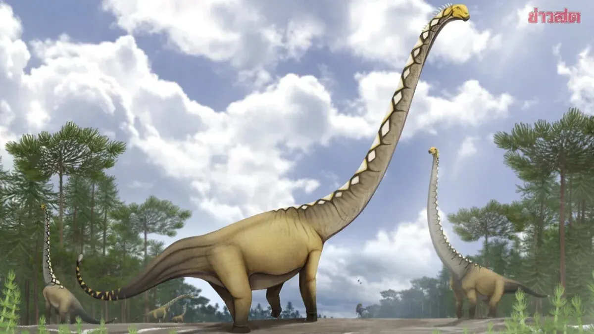 Thailand Discovers New Long-Necked Dinosaur Species