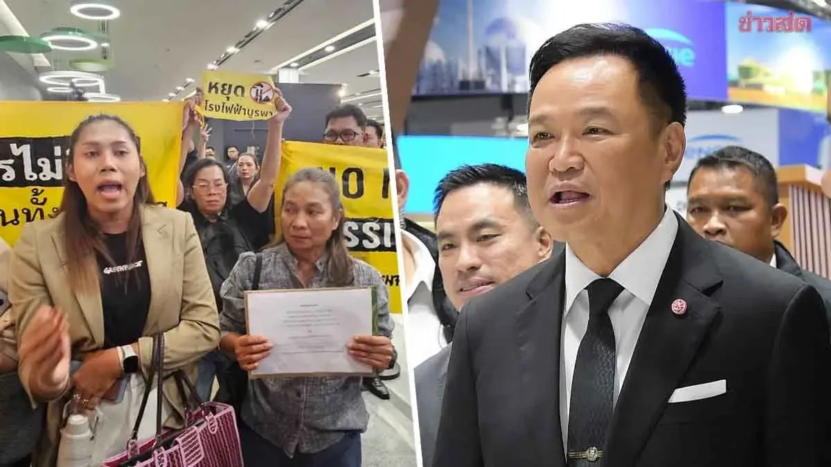 Energy Activists Confront Prime Minister at Bangkok Exhibition