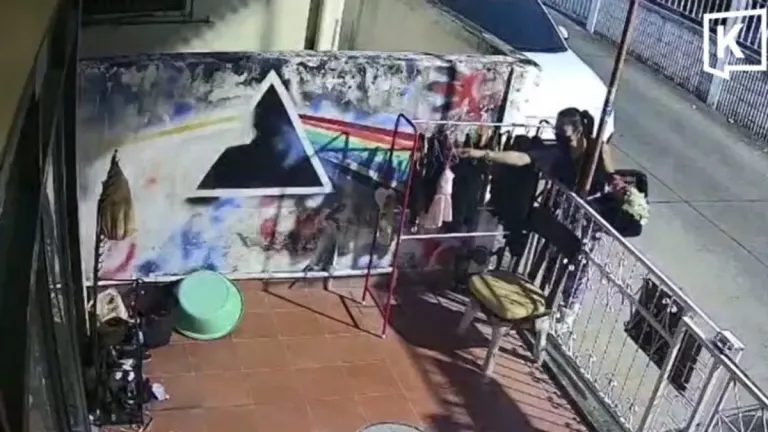 CCTV Catches Woman Brazenly Stealing Clothes in Pattaya
