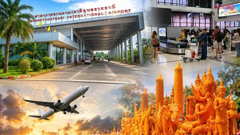 Ubon Airport Sets Passenger Record During Long Holiday
