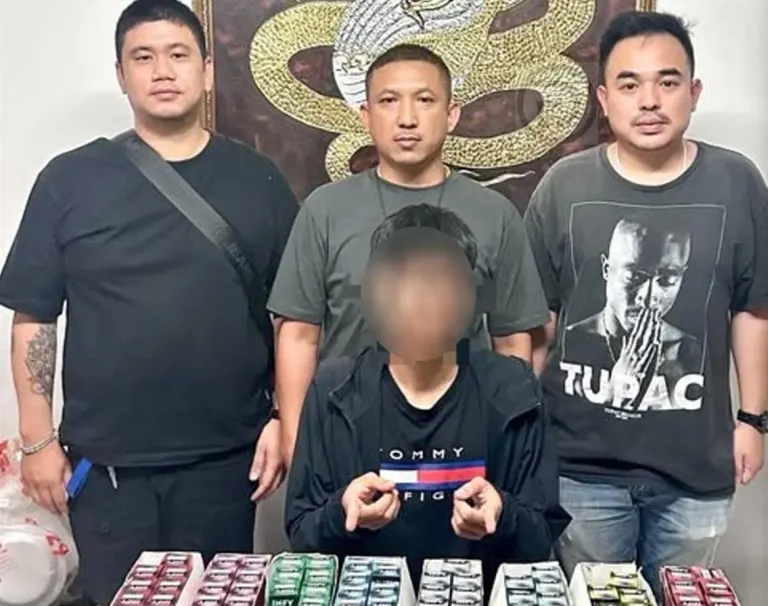 Patong Police Arrest Suspect, Seize 134 E-Cigarettes
