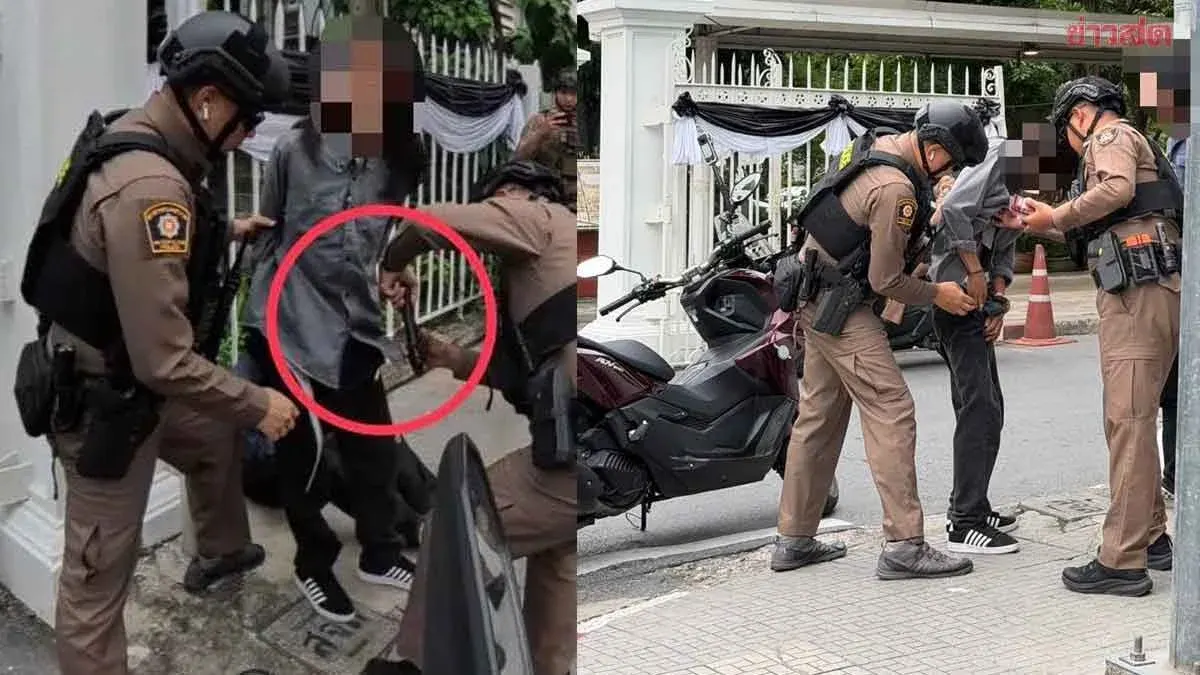 Police Arrest Man With 9mm Gun Near Rangsit Campus