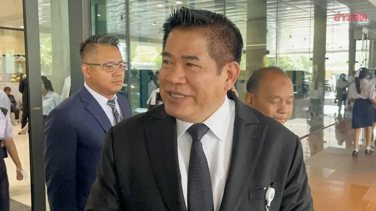 Thammanat Insists Ties With Anutin Remain Friendly