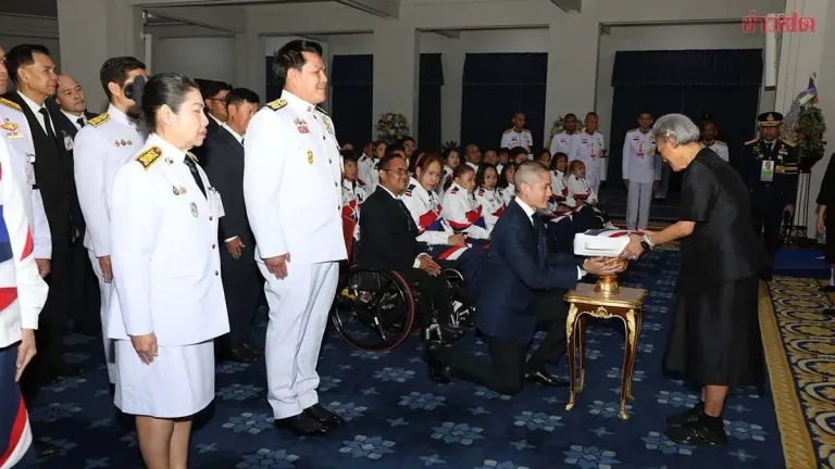 Princess Sirindhorn Boosts Thai Para-Athletes Before Asian Para Games