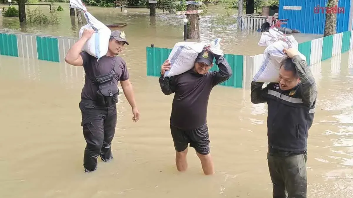 Natural Resources Minister Orders Flood Relief Across Thailand