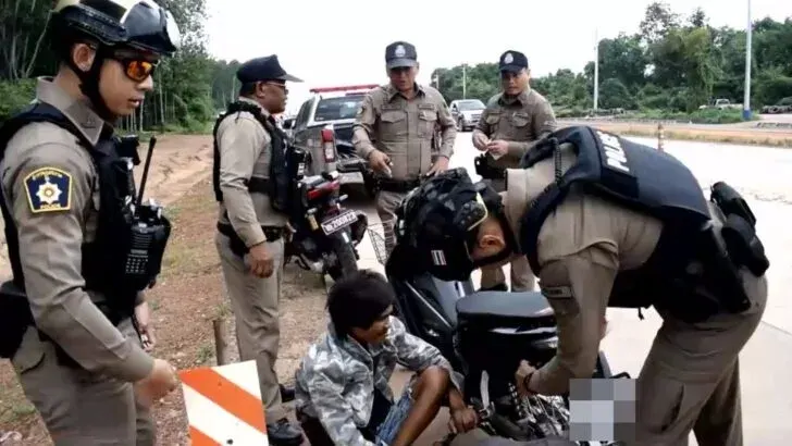 Cambodian Worker Arrested for Drug Disposal While Fleeing Police