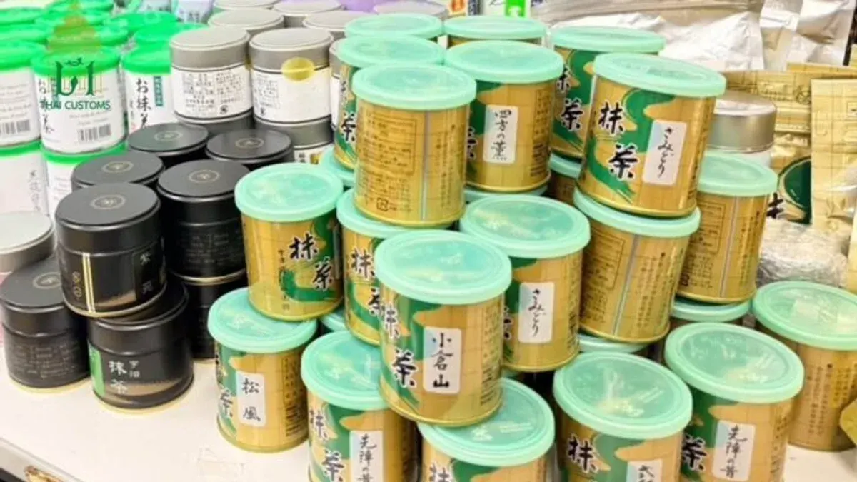 Customs Seizes 100kg Undeclared Matcha at Chiang Mai Airport