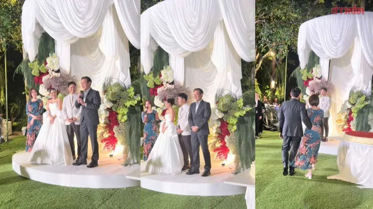 Thai Celebrities Give Hilariously Honest Wedding Blessing