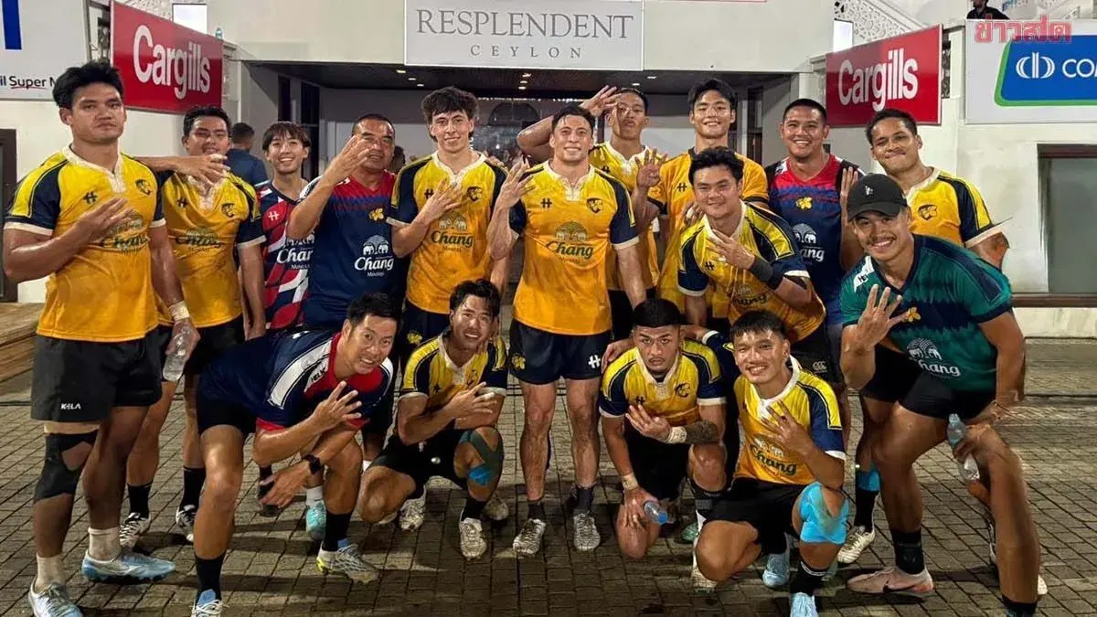 Thailand Men's Rugby 7s Team Achieves Historic Fourth in Asia
