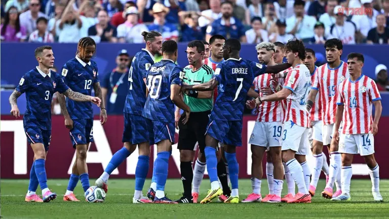 Cherki Blasts Uzbek Ref For Ignoring Paraguay Fouls