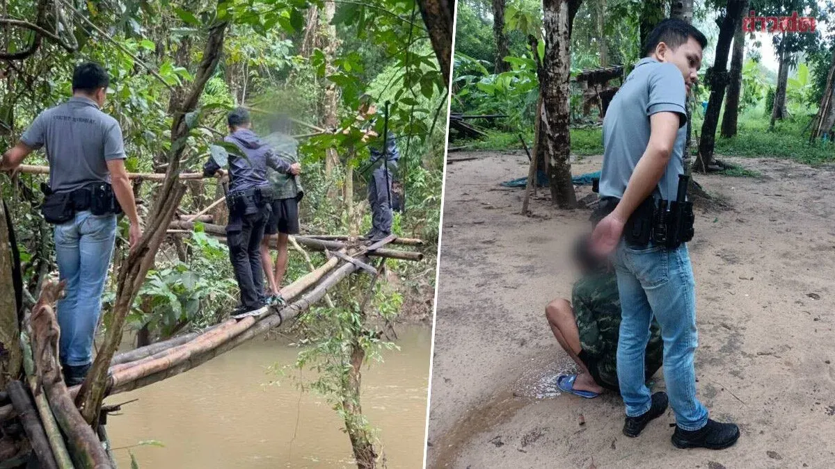 Police Nab Drug Dealer Posing as Hermit in Ubon Ratchathani