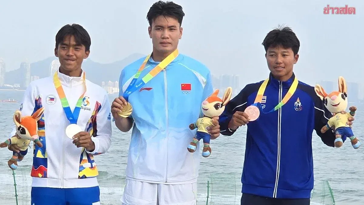 Windsurfing Federation Pleased with Athlete's Performance at Asian Beach Games, Securing First Medal in 12 Years