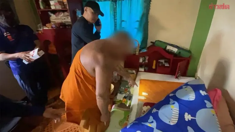 Monk Arrested With Heroin At Mae Hong Son Temple