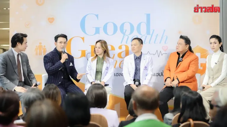 Actress Aom Hosts Health Awareness Drive on Diabetes Prevention