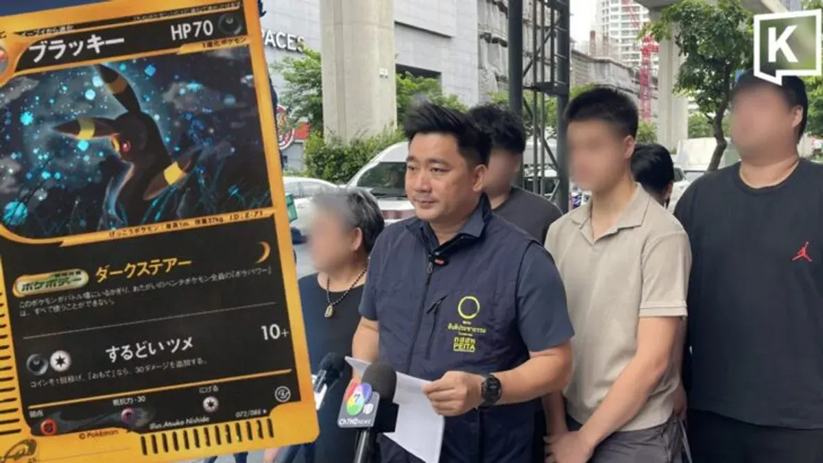 Pokemon Card Scam Bilks 20 Victims of 5 Million Baht