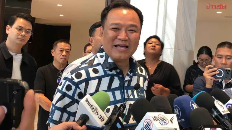 PM Anutin Denies Thai Proud Party Link to Senate Election Case