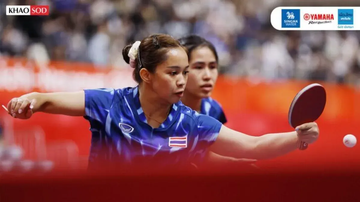 Thai Women Win Historic Bronze in Asian Games Table Tennis