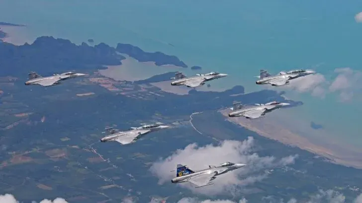 Thai Air Force Marks 15 Years of Gripen Fighter Service