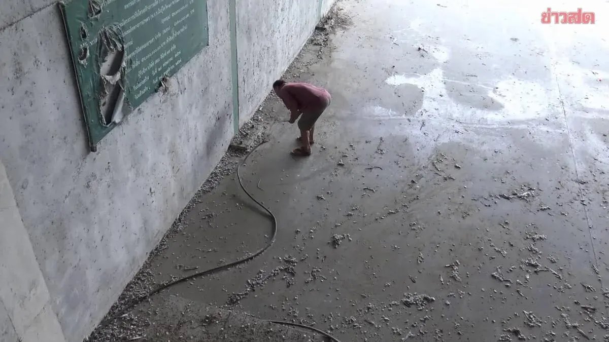 Agile Thief Scales Ladder to Steal High-Voltage Cables from Rice Mill