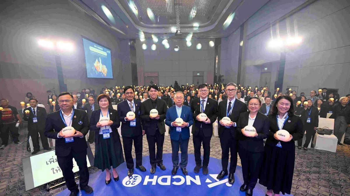 ThaiHealth Urges Focus on Commercial Health Factors at NCDH 2026