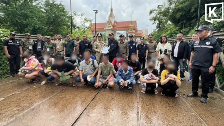 18 Thai nationals repatriated from Cambodia arrested in scam investigation