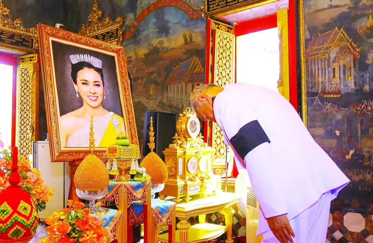 King Presides Over Ceremony Honoring Queen's Fourth Cycle Birthday