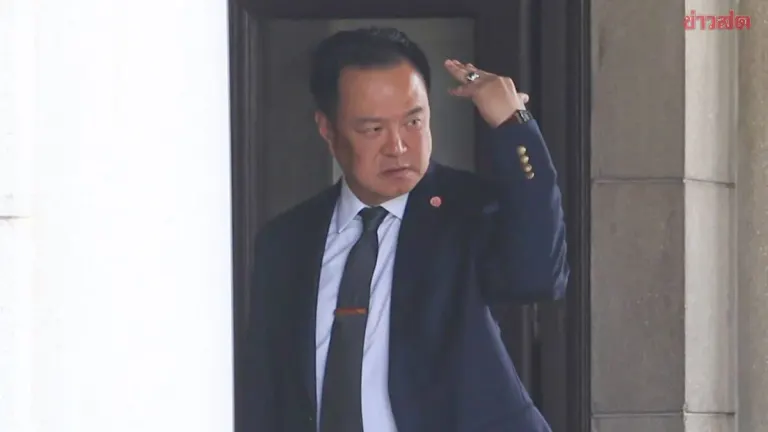 PM Anutin Dismisses Party Rift Rumors