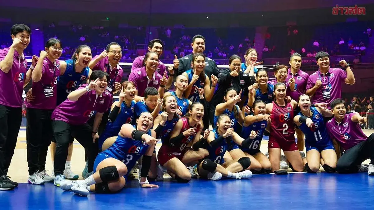 Thailand Names 12 Volleyball Players for Asian Games 2026