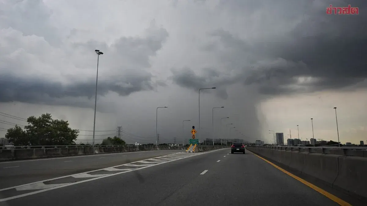 Disaster Prevention Department Warns 54 Provinces of Flash Floods and Strong Winds May 14-18
