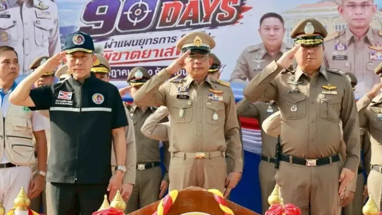 Phuket Launches 90-Day Anti-Drug Campaign