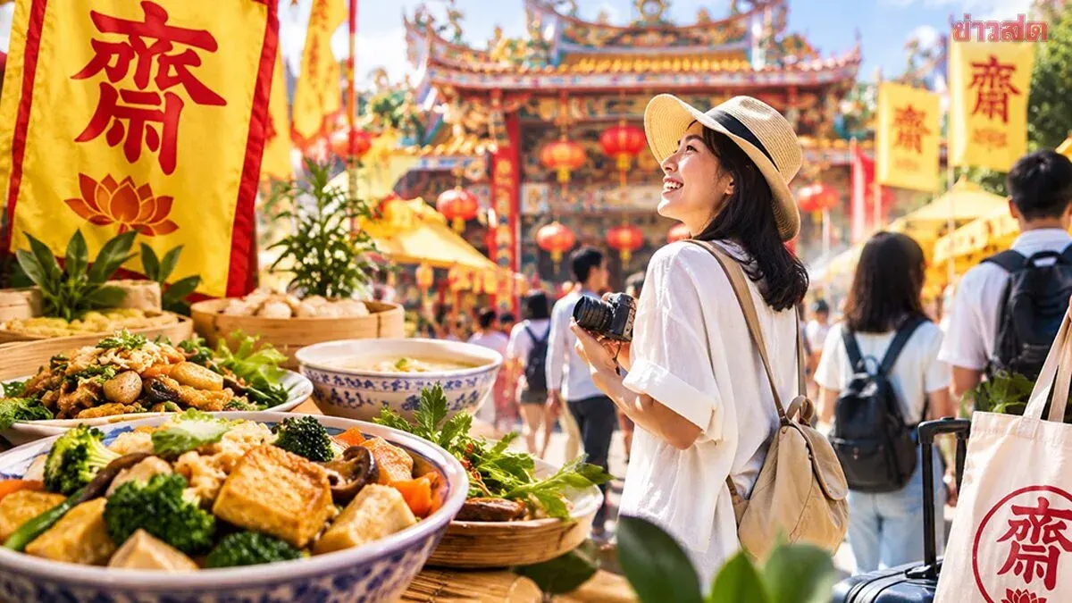 TAT Forecasts 1.32 Million Thai Trips for 2026 Vegetarian Festival