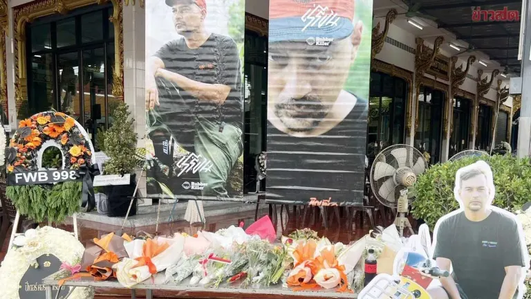 Fans Lay Flowers in Orange to Honor Ray MacDonald