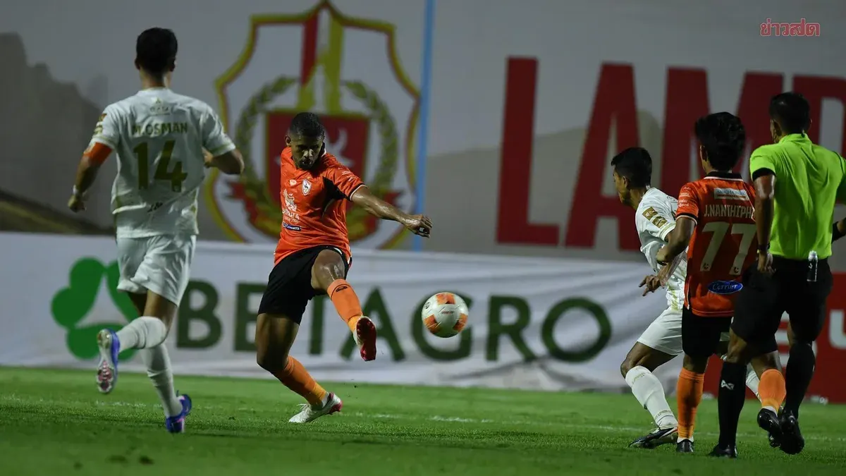Lampang Secures Survival with Draw Against Chiang Rai – Ratchaburi Routs Rayong