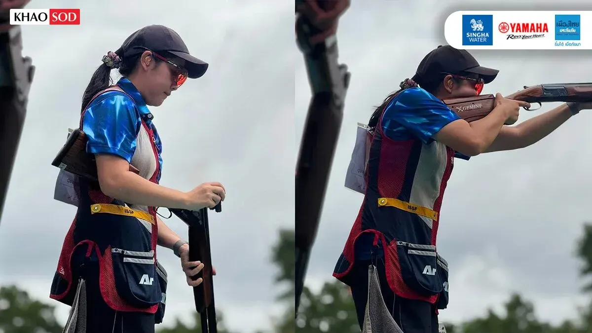 Thai Shooter Isarapa Wins Silver at Asian Games