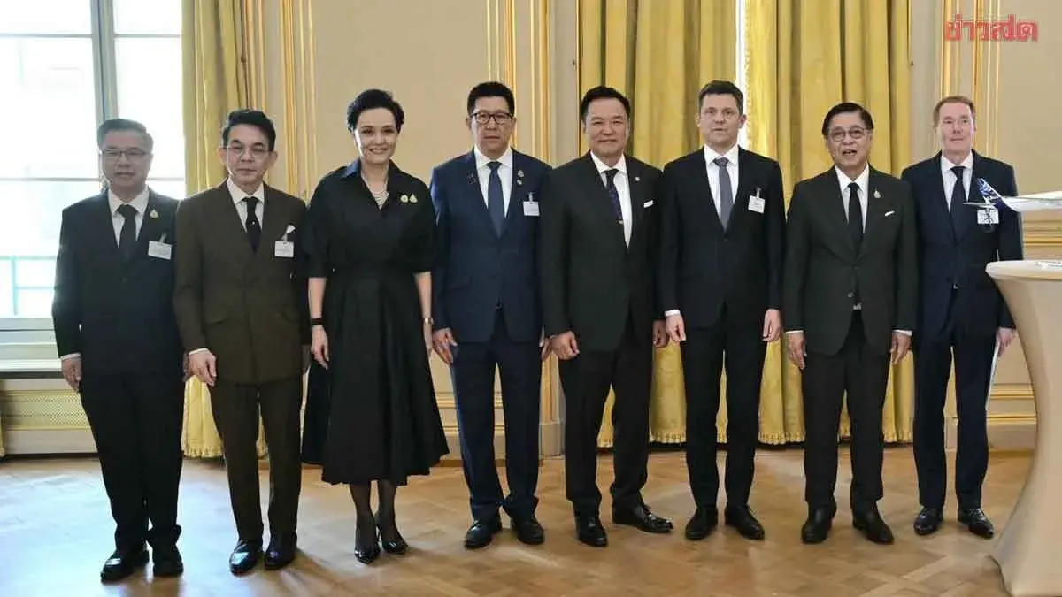 Deputy PM Ekniti Invites Leading French Companies to Invest in Thailand as ASEAN's Advanced Manufacturing and Technology Hub