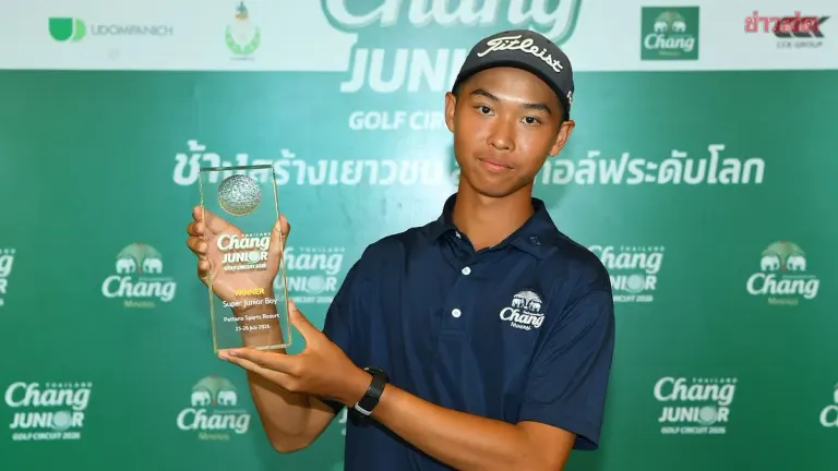 Phut Wins Chang Thailand Junior Golf Qualifying Round 6