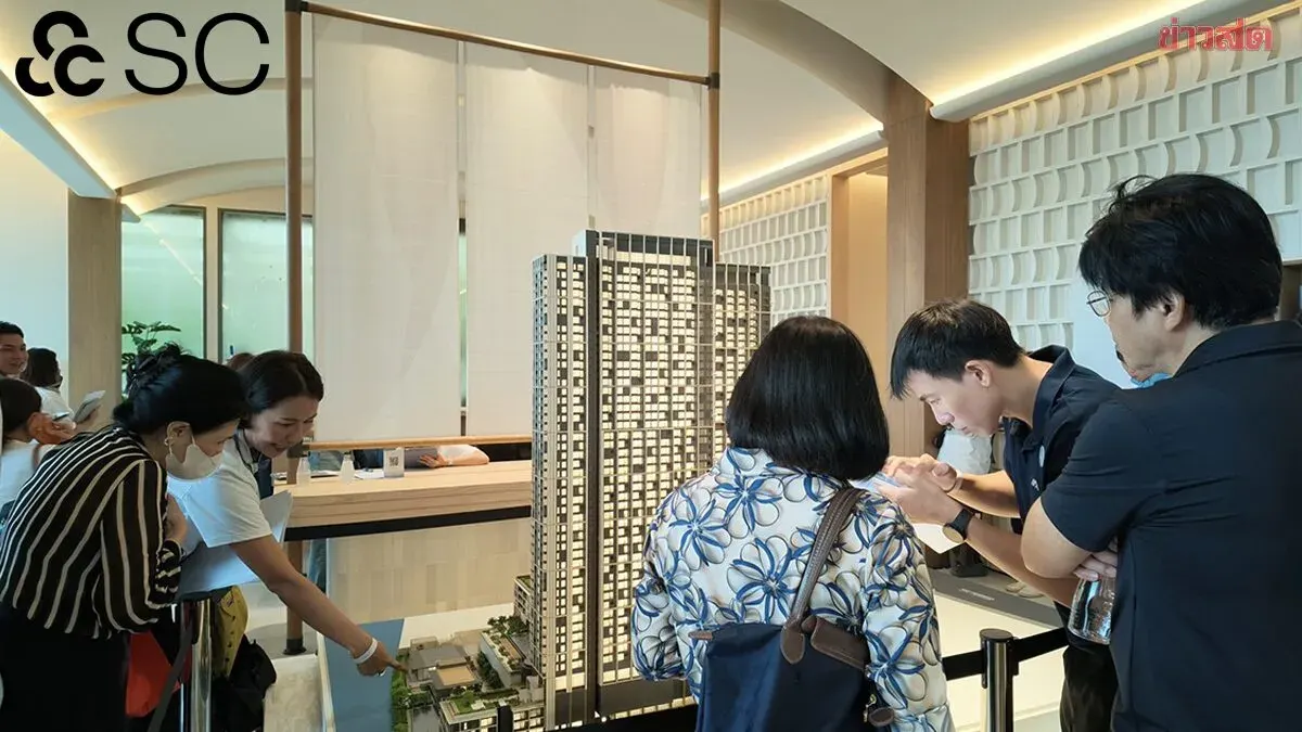 SC Asset's Riverfront Condo Project Draws Over 2 Billion Baht in Pre-Launch Bookings